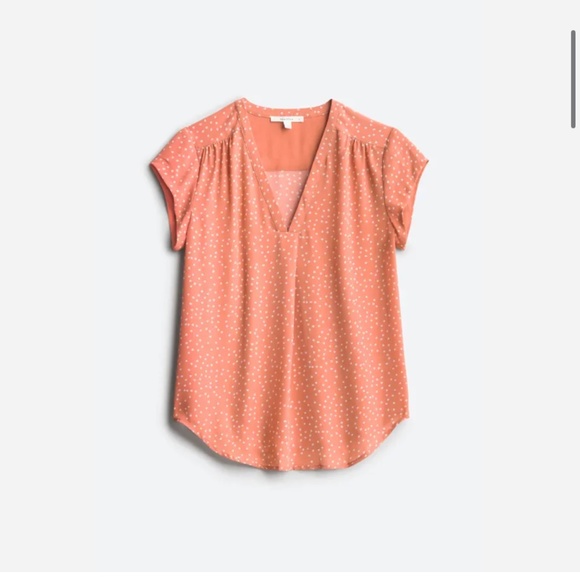 lillian v neck blouse